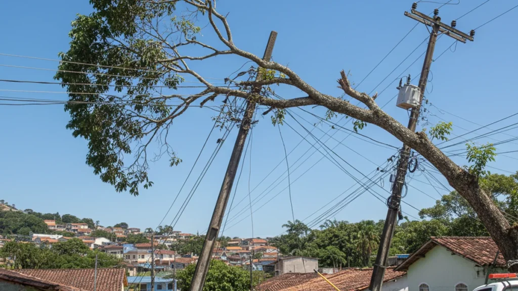queda-de-arvore-e-falta-de-energia-interrompem-abastecimento-em-cidade